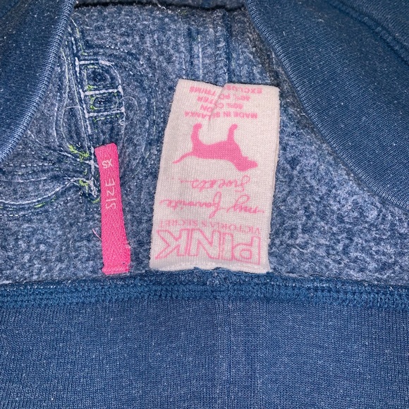 Blue PINK sweatpants *sz xs* - Picture 3 of 3